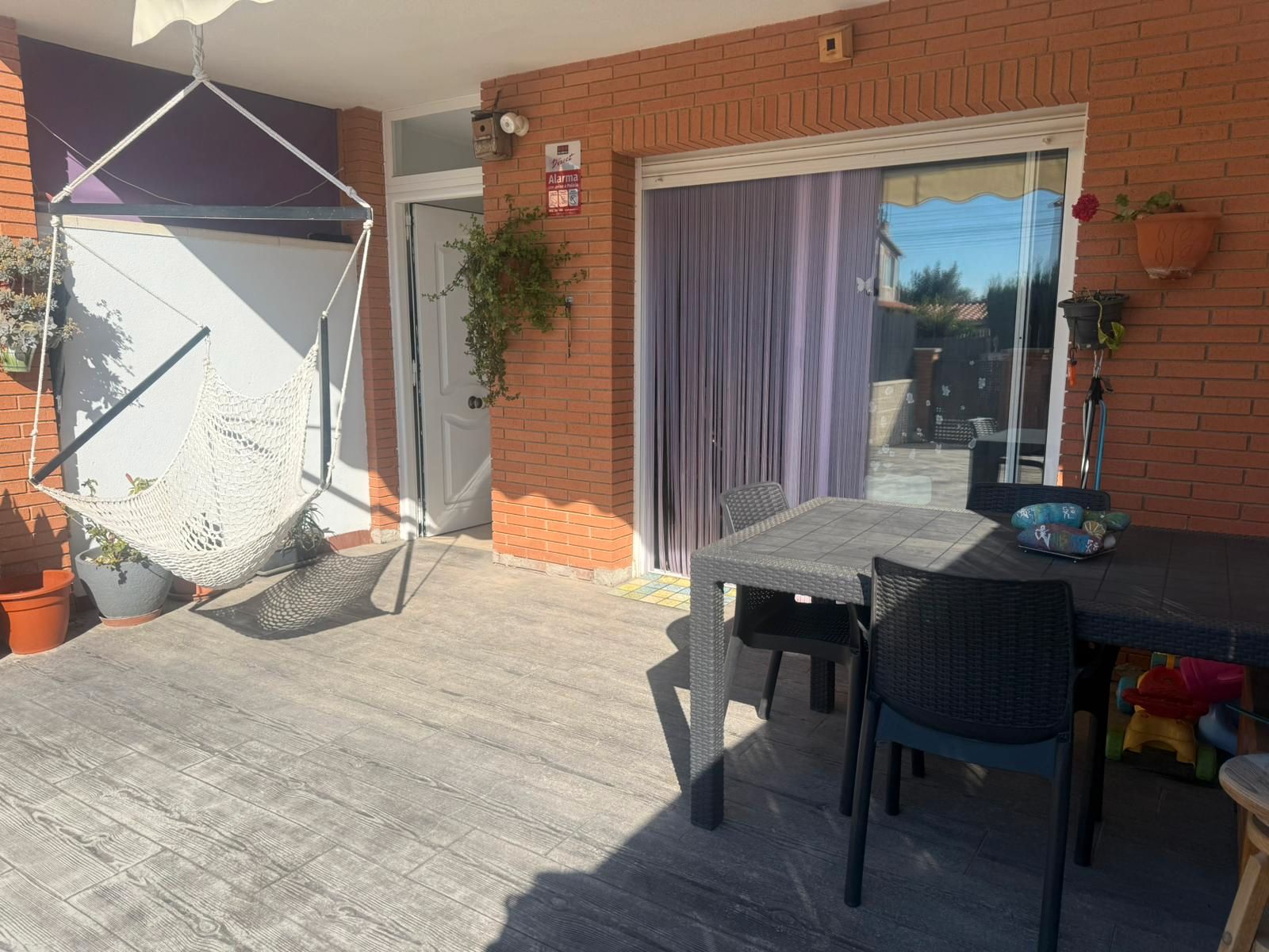Terrace of Single-family semi-detached for sale in Mont-roig del Camp  with Air Conditioner, Heating and Private garden