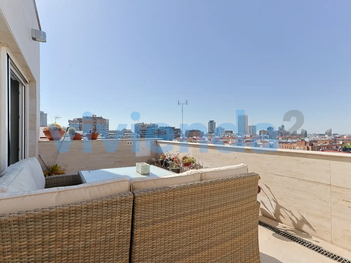 Terrasse von Dachboden zum Verkauf in Madrid mit Klimaanlage, Heizung und Terrasse