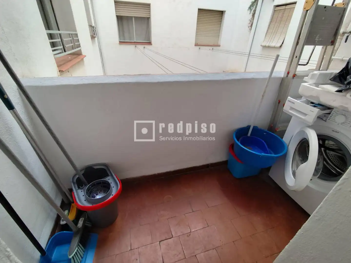 Terraza de Piso de alquiler en Murcia con Aire acondicionado y Amueblado