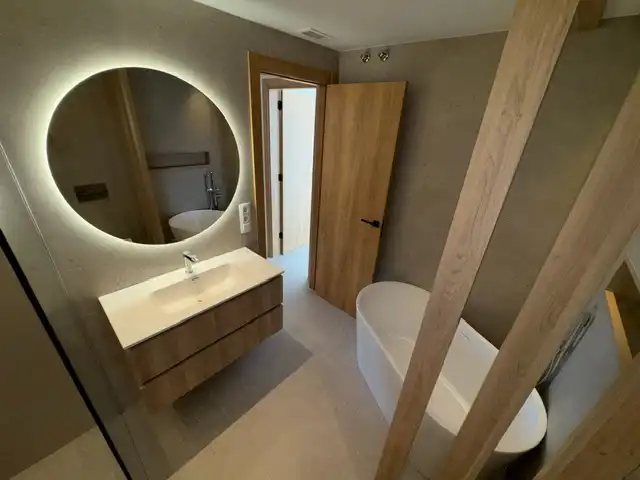 Bathroom of Houses for sale in Sant Pol de Mar  with Air Conditioner, Private garden and Terrace