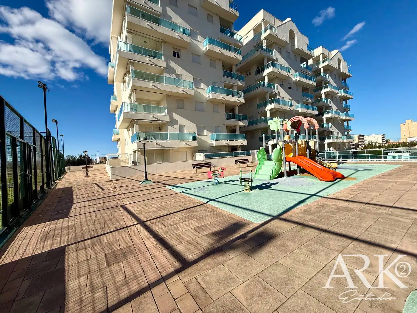 Vista exterior de Apartamento en venta en Piles con Aire acondicionado, Calefacción y Terraza