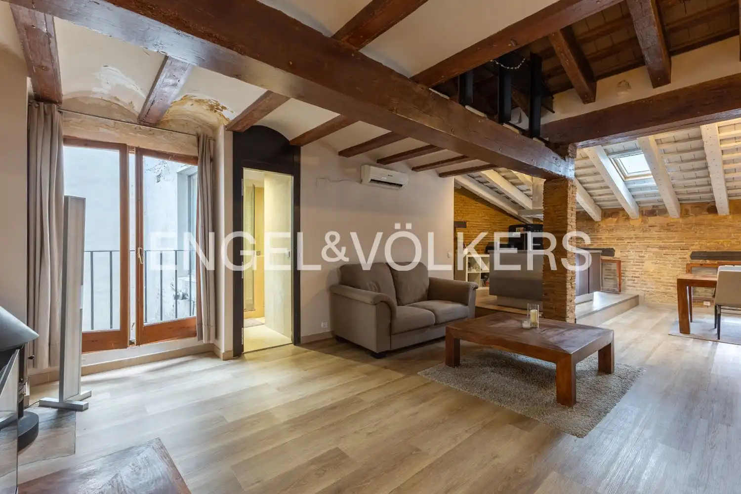 Sala de estar de Dúplex en venta en Valencia con Aire acondicionado, Calefacción y Balcón