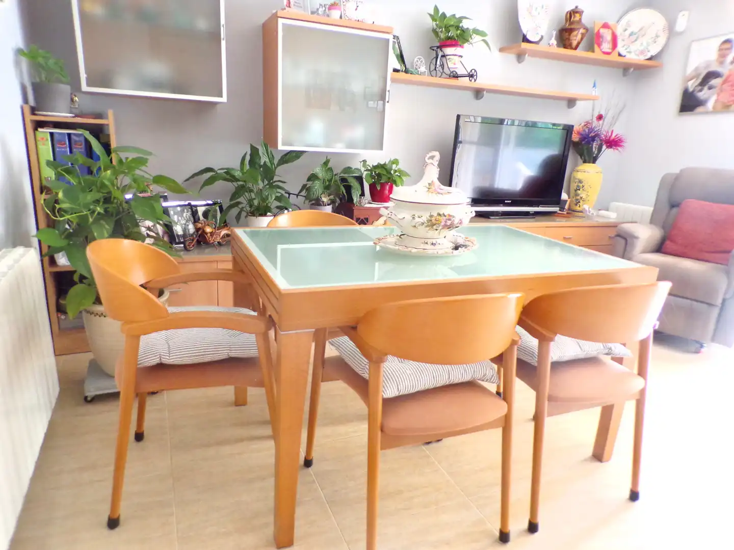Dining room of Houses for sale in Torredembarra  with Air Conditioner, Heating and Private garden