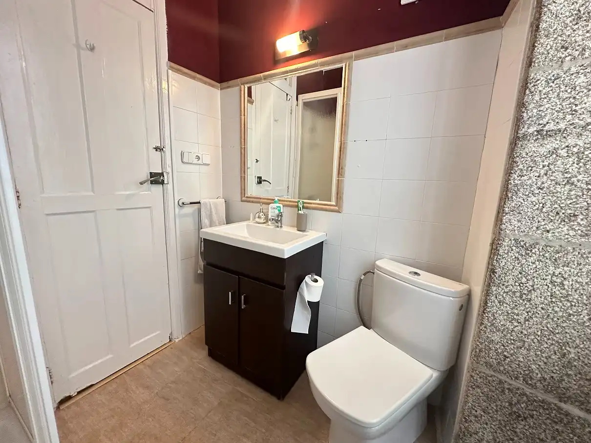 Baño de Casa o chalet en venta en Santiago de Compostela  con Calefacción, Terraza y Amueblado