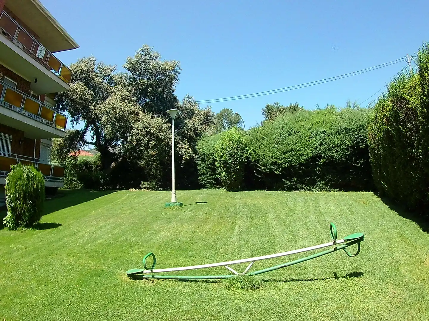 Garten von Wohnung zum Verkauf in Hoyo de Manzanares mit Abstellraum, Balkon und Gemeinschaftspool