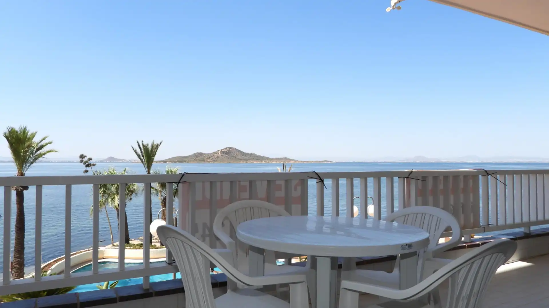 Terrace of Flat for sale in La Manga del Mar Menor  with Air Conditioner, Heating and Terrace