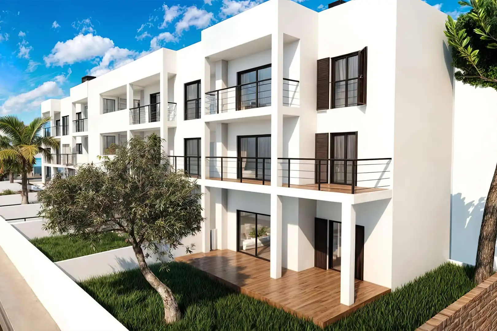 Exterior view of Flat for sale in Son Servera  with Heating, Furnished and Balcony
