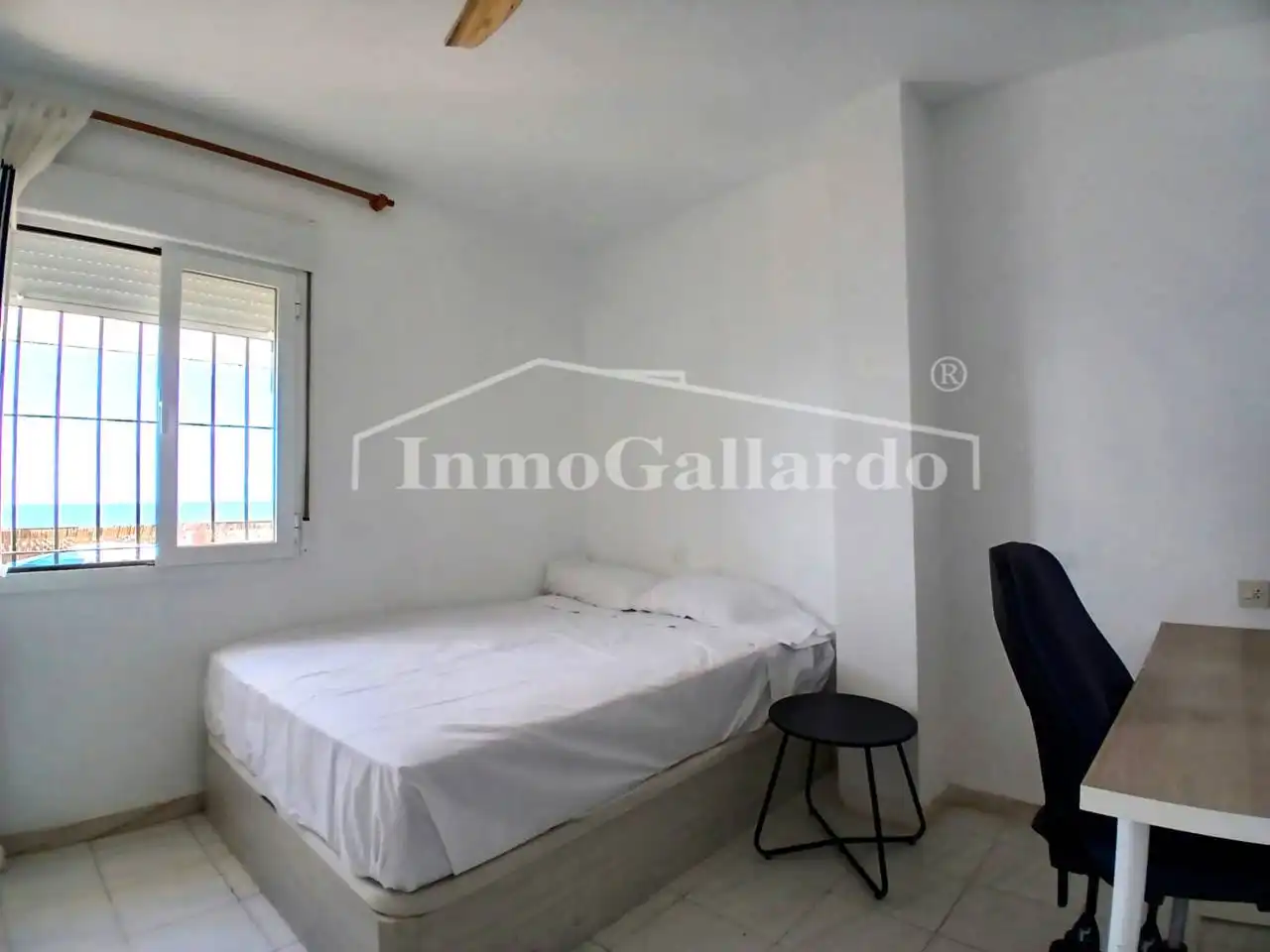 Bedroom of Flat for rent in Málaga  with Terrace and Furnished