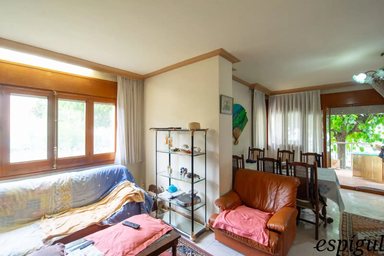 Sala de estar de Casa o chalet en venta en Girona con Aire acondicionado, Calefacción y Terraza