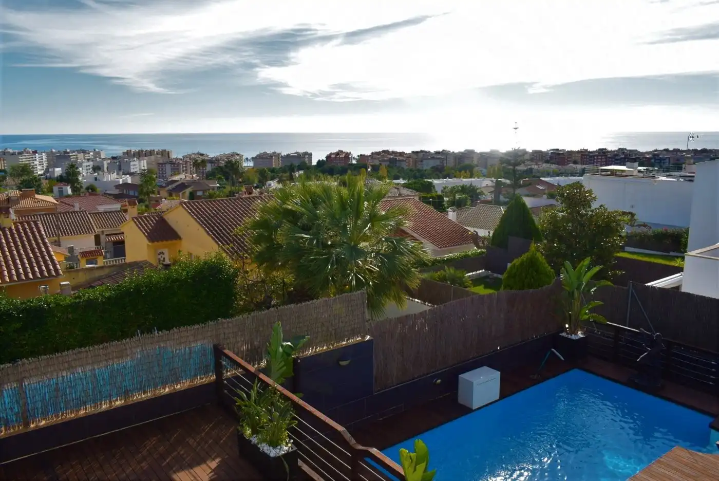 Piscina de Casa adosada en venda en Calafell amb Calefacció, Jardí privat i Terrassa