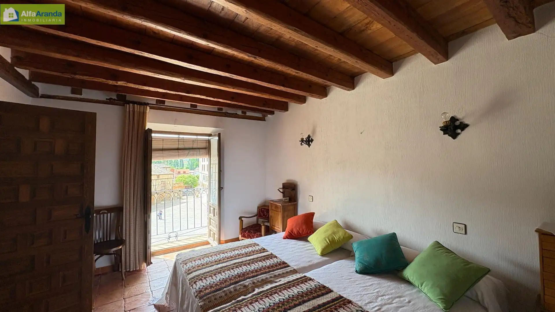 Habitación de Finca rústica en venta en Peñaranda de Duero con Calefacción, Trastero y Amueblado