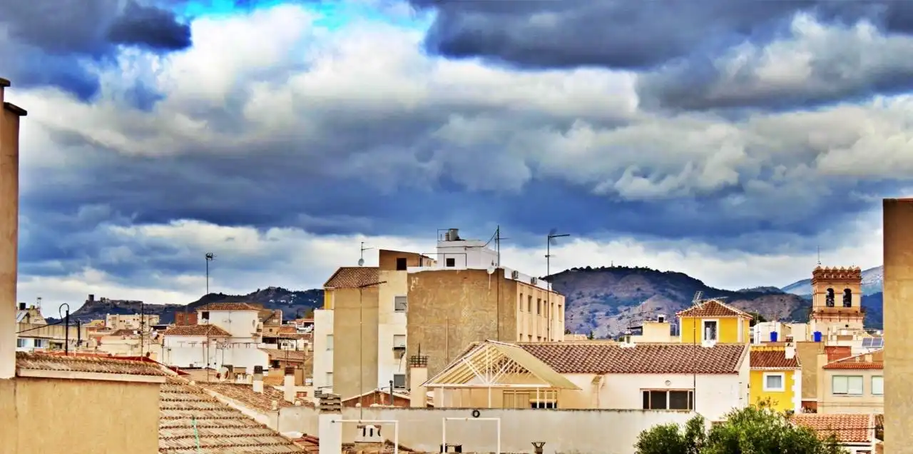 Exterior view of Attic for sale in Totana  with Terrace and Furnished