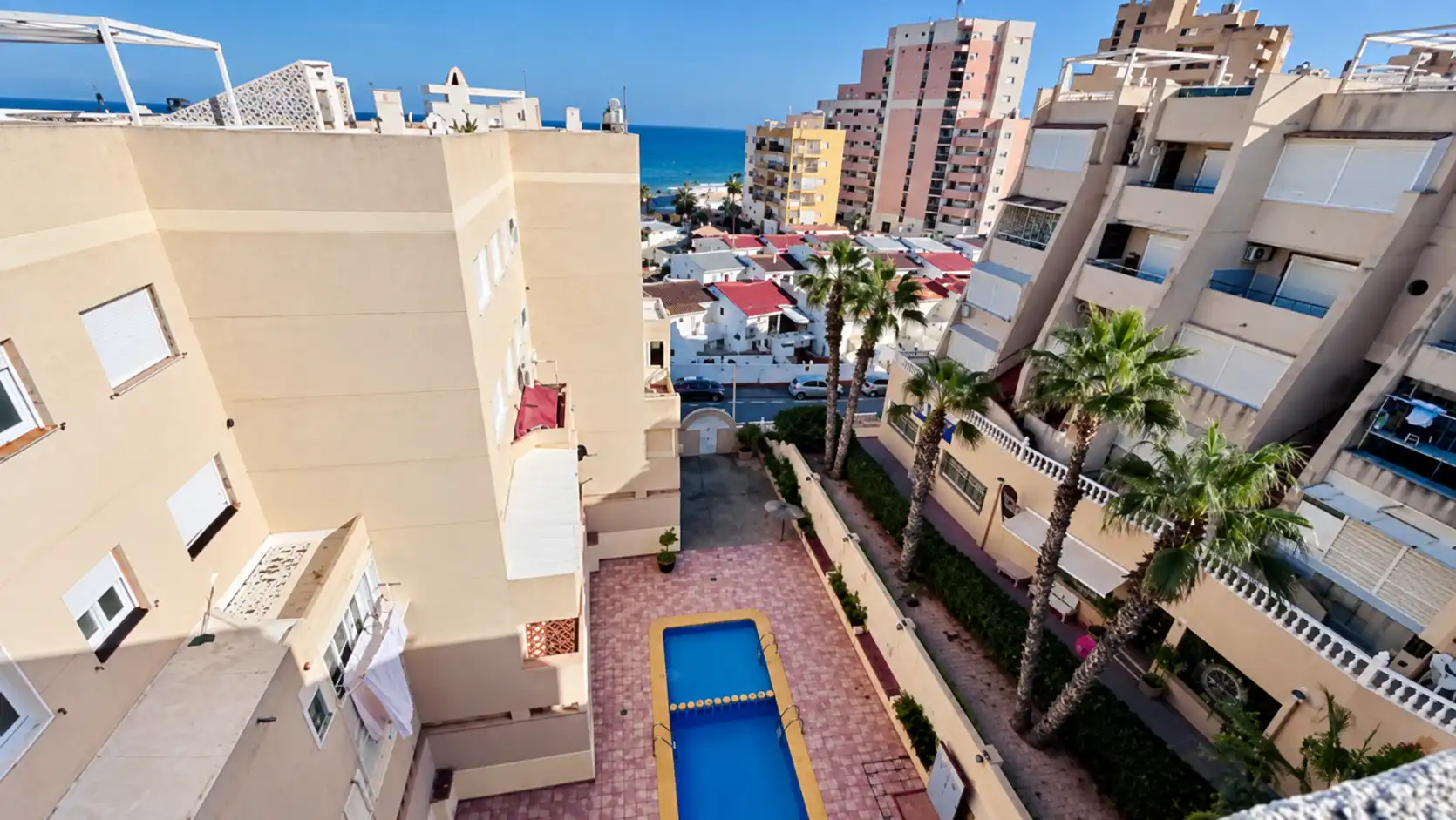 Penthouse mit Pool zum Verkauf in La Mata