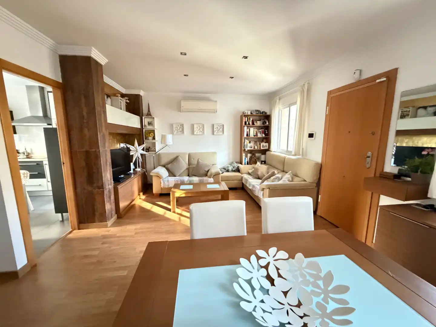Sala de estar de Casa o chalet en venta en Moncada con Aire acondicionado, Calefacción y Jardín privado