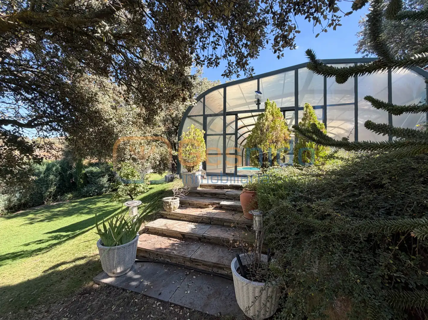 Jardí de Casa o xalet en venda en El Espinar amb Calefacció, Jardí privat i Terrassa