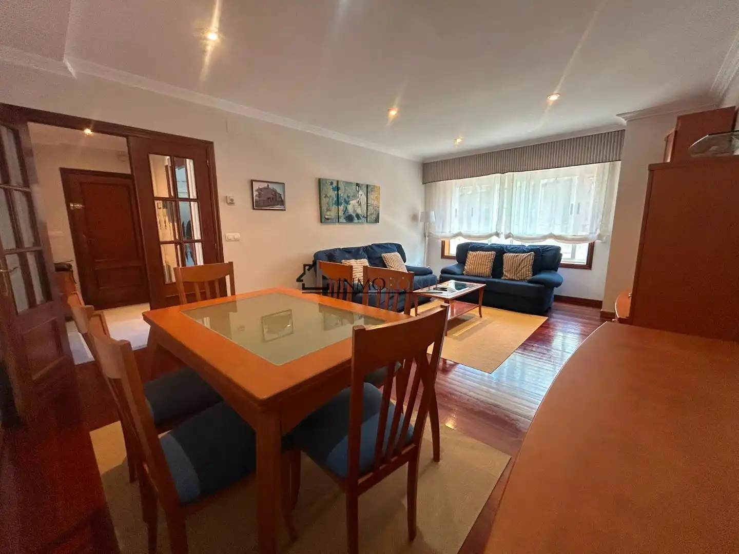 Sala d'estar de Pis de lloguer en Pontevedra Capital  amb Traster i Moblat
