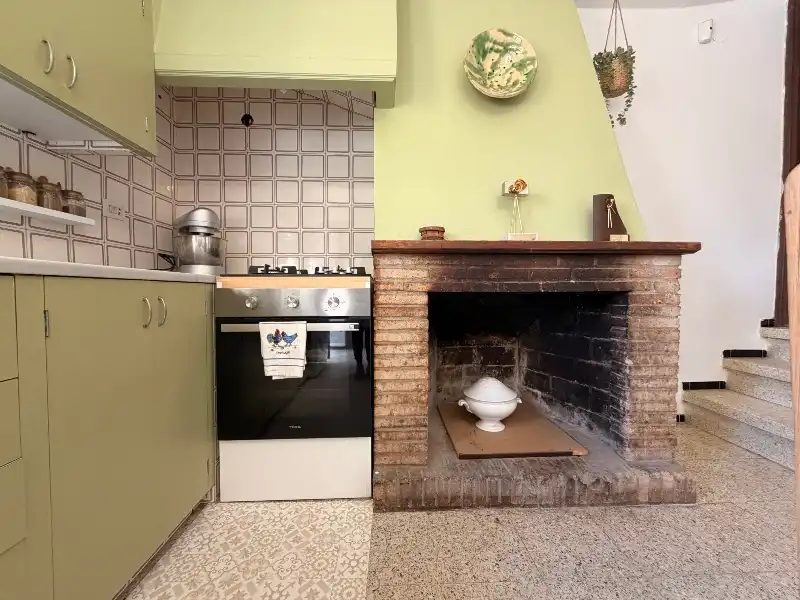Cuina de Casa o xalet en venda en Forallac amb Terrassa, Traster i Forn