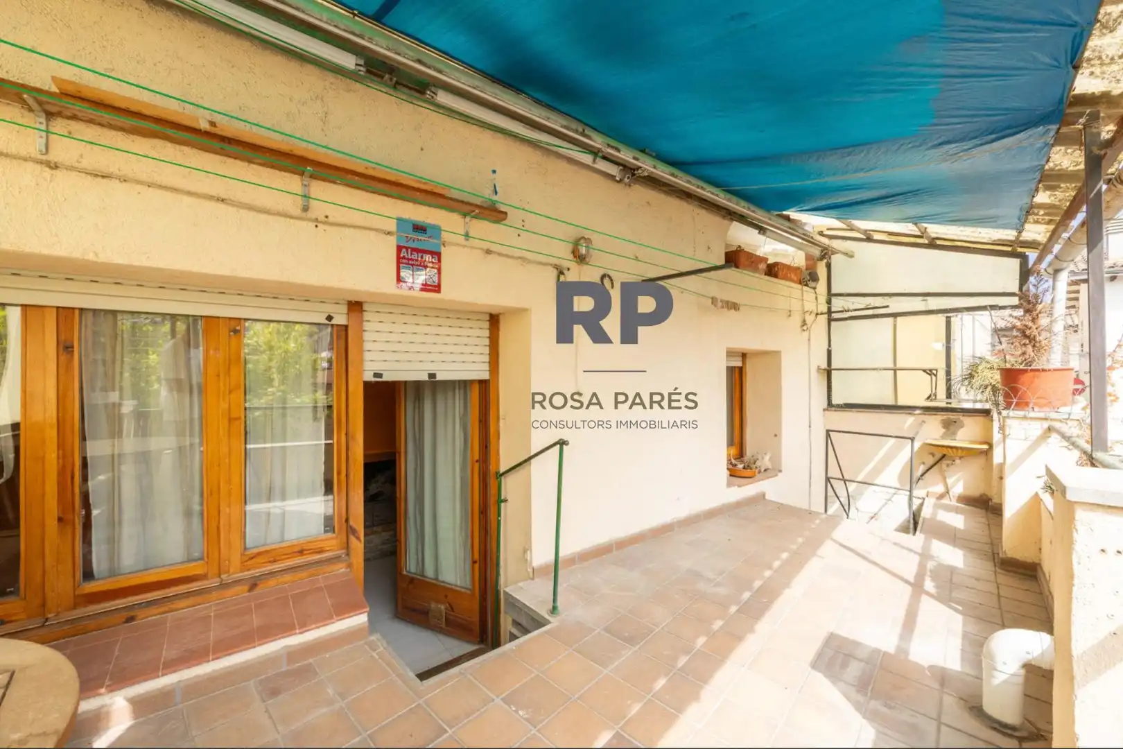 Terrace of Flat for sale in Montesquiu  with Heating, Terrace and Storage room
