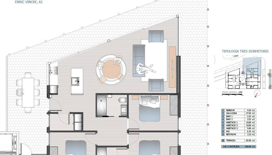 Foto 1 de vivienda de obra nueva en Piso en venta en Carrer de la Font, 42i, Sant Joan - Vilarromà, Girona