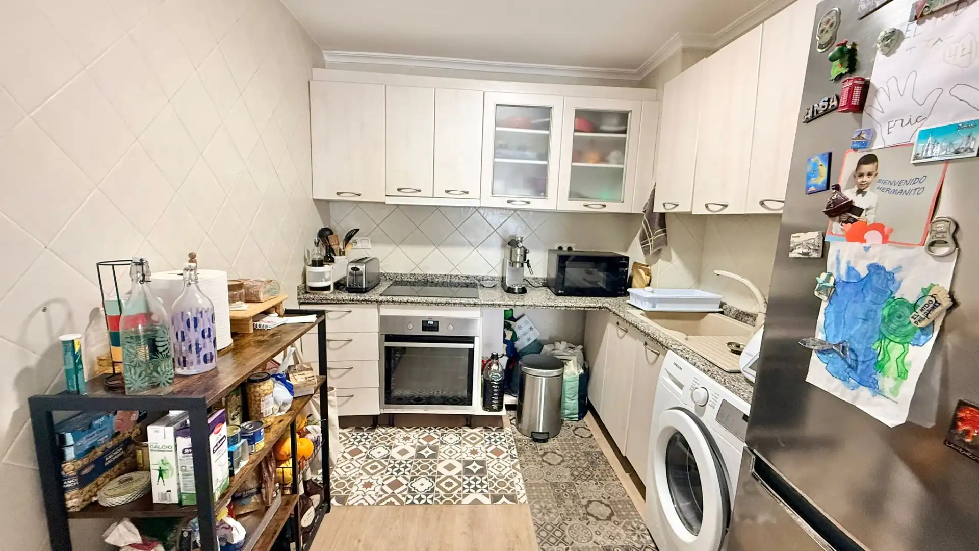 Cocina de Apartamento en venta en Calpe / Calp con Aire acondicionado y Amueblado