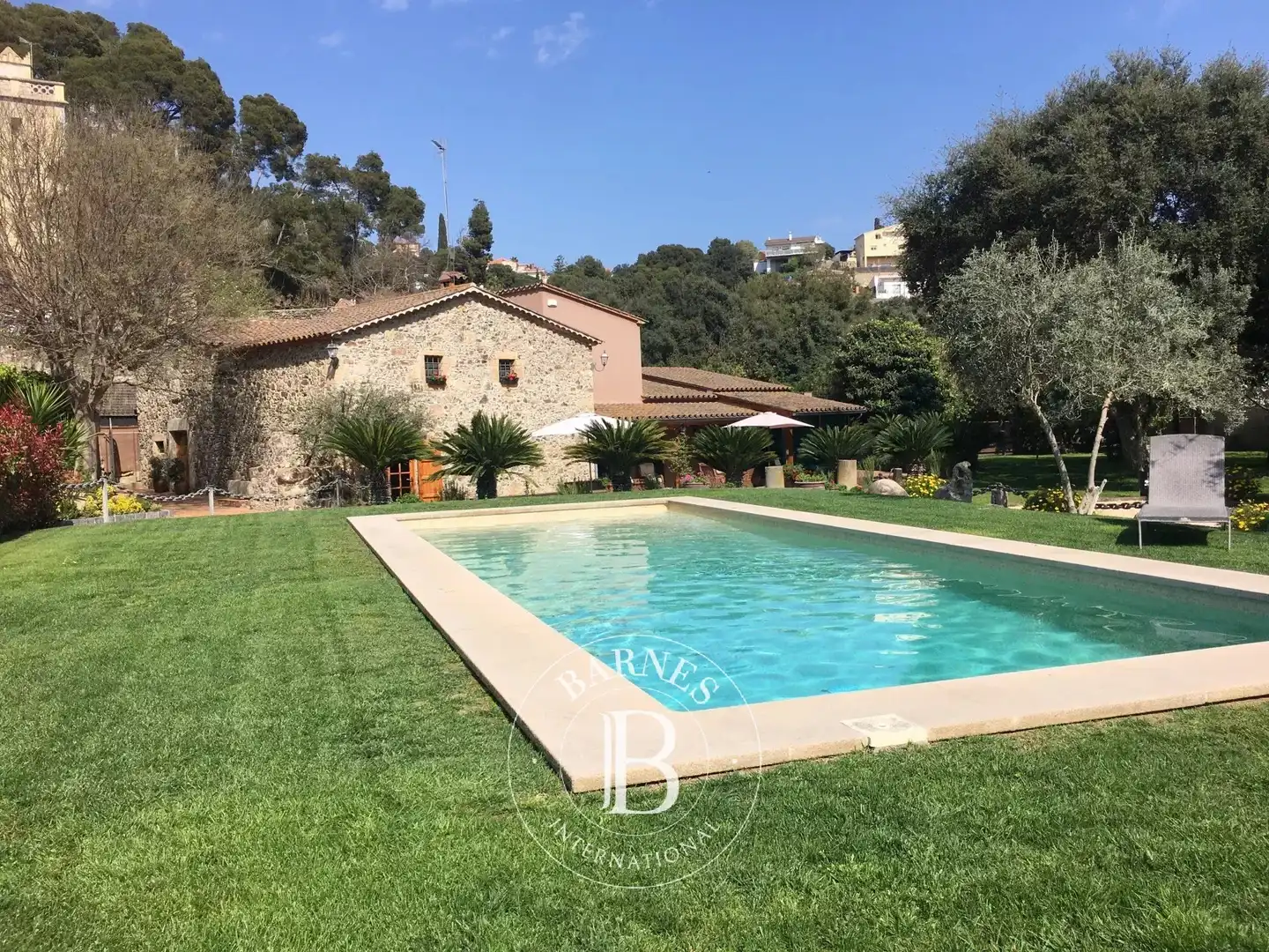 Piscina de Casa o xalet en venda en Santa Susanna amb Aire condicionat, Calefacció i Jardí privat