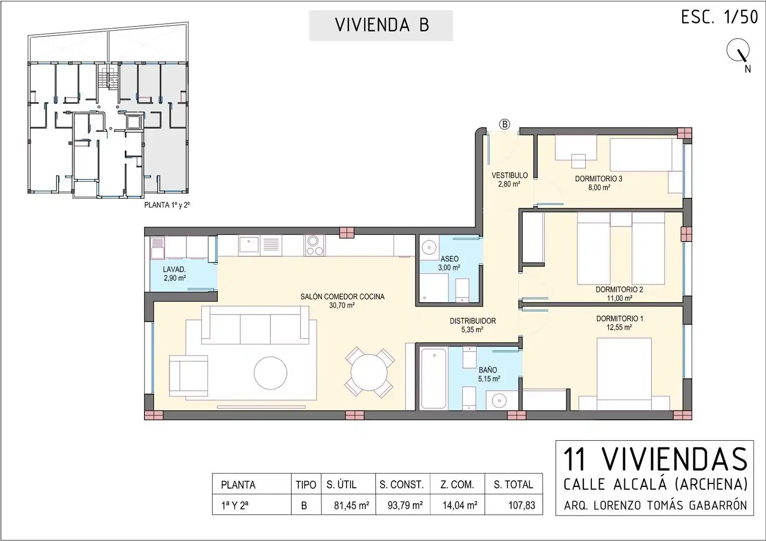 Piso en venta en Archena