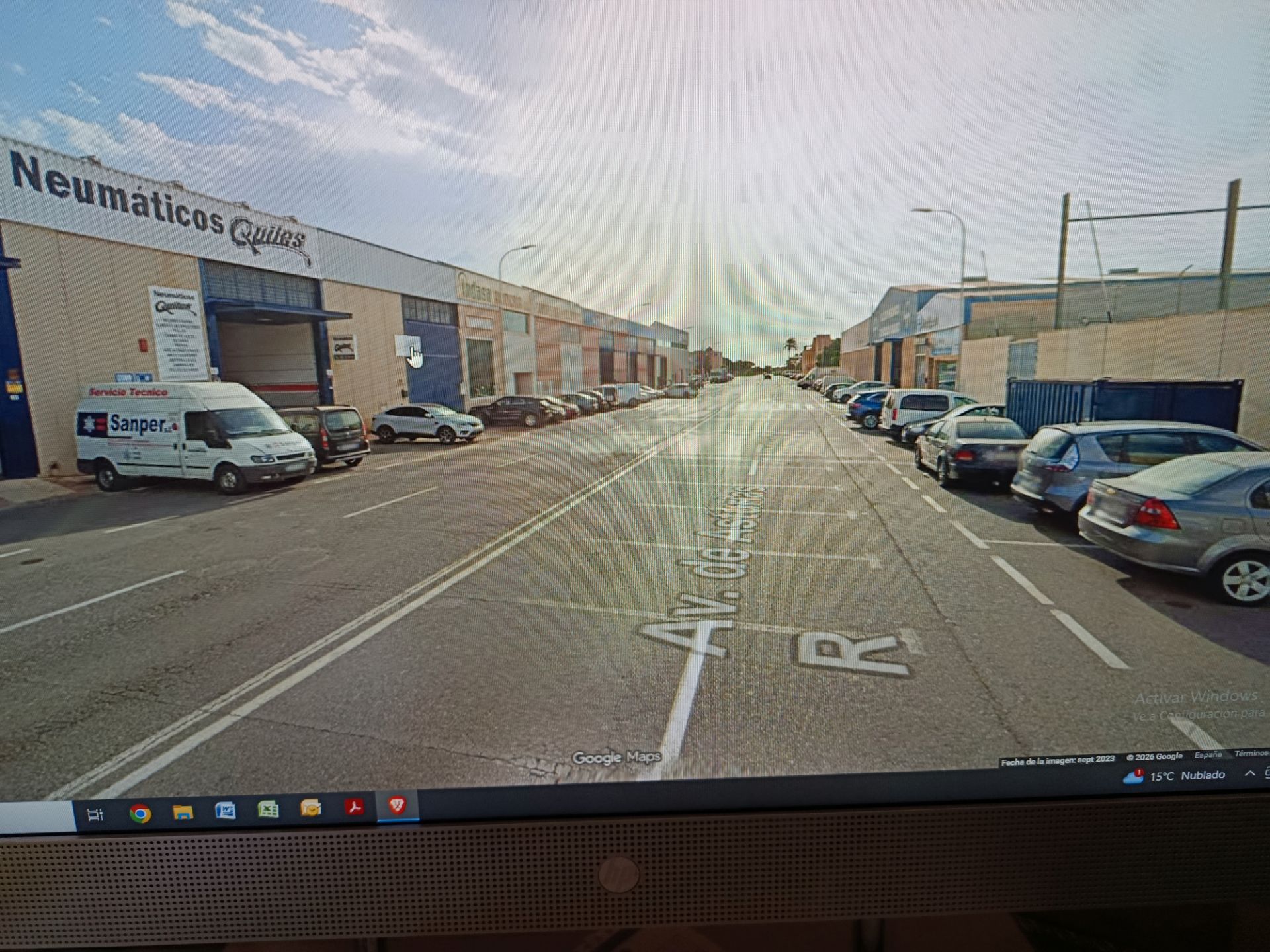 Exterior view of Industrial buildings for sale in Roquetas de Mar