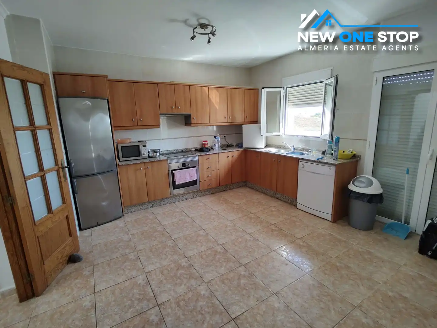 Cocina de Casa o chalet en venta en Mojácar con Aire acondicionado, Jardín privado y Terraza