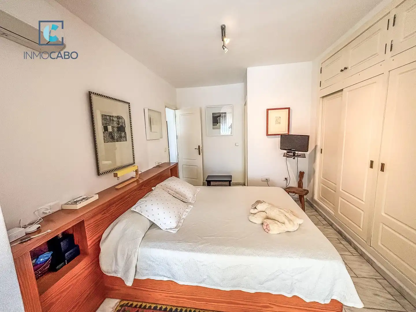 Schlafzimmer von Erdgeschoss zum Verkauf in Cartagena mit Heizung, Privatgarten und Terrasse