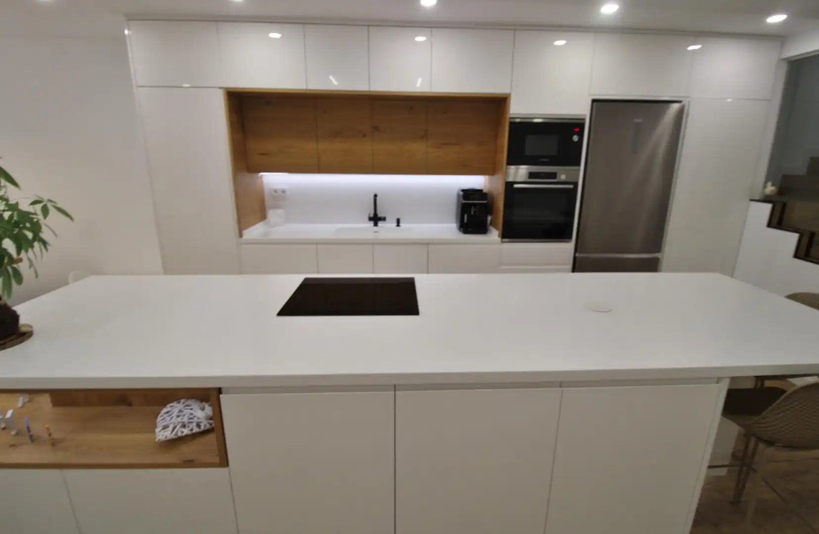 Cuina de Casa o xalet en venda en Alicante / Alacant amb Aire condicionat, Terrassa i Moblat