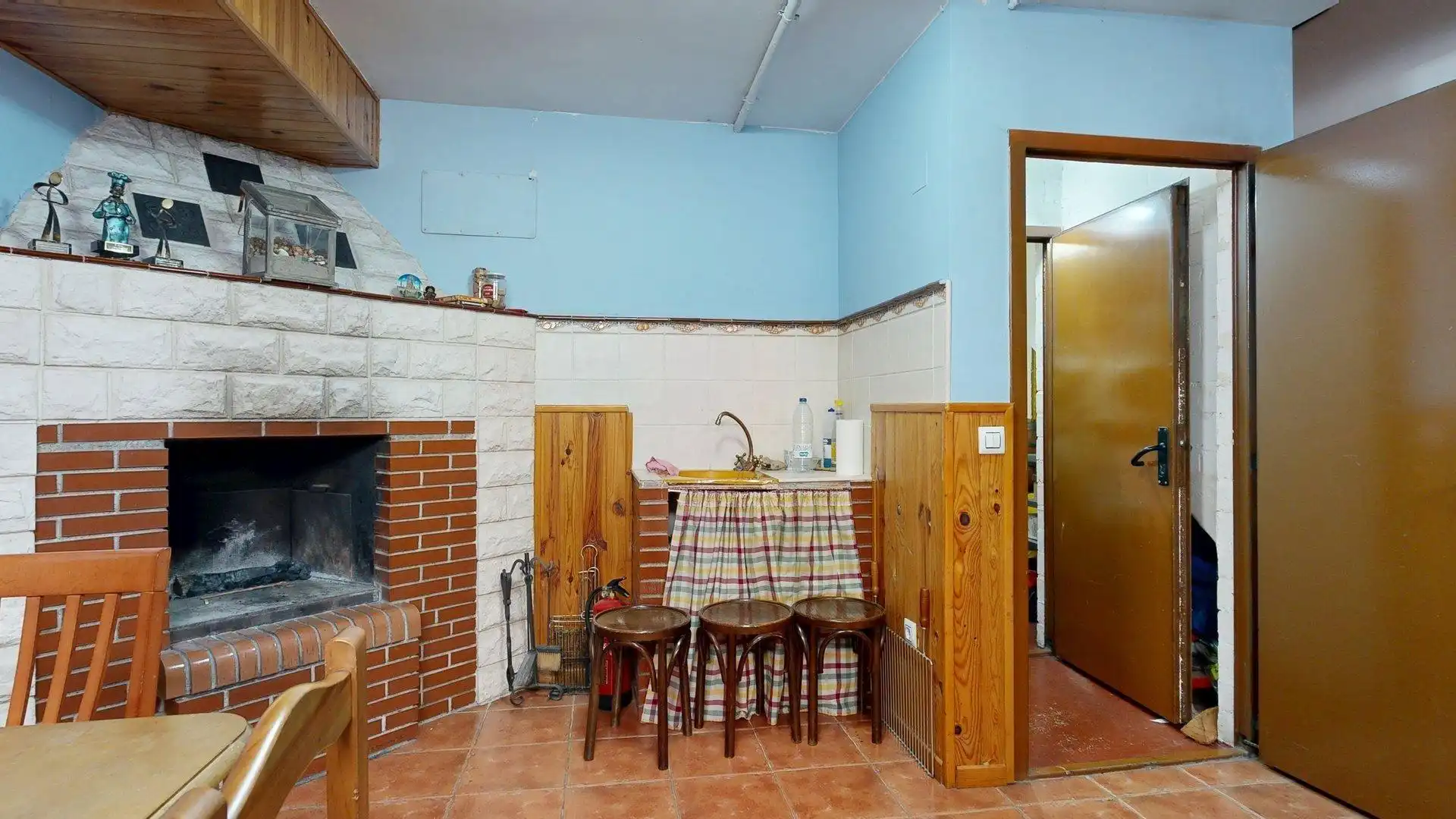 Cocina de Casa adosada en venta en Zaragoza con Calefacción, Jardín privado y Terraza