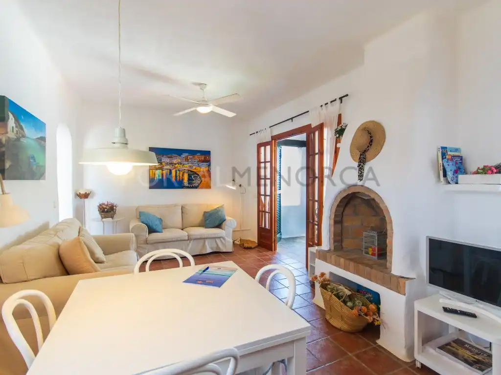 Sala de estar de Apartamento en venta en Es Mercadal con Aire acondicionado y Terraza