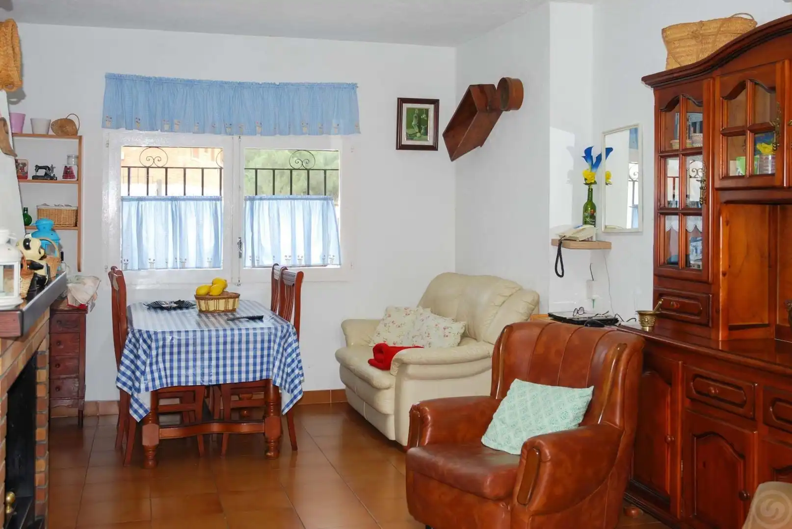 Sala d'estar de Casa adosada en venda en Lloret de Mar amb Calefacció, Terrassa i Traster