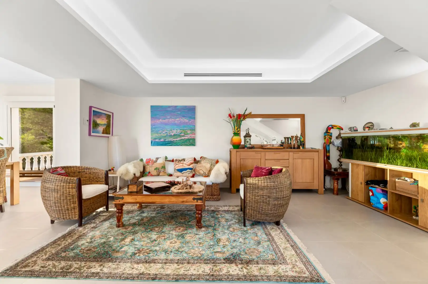 Sala de estar de Casa o chalet en venta en Dénia con Aire acondicionado, Calefacción y Terraza