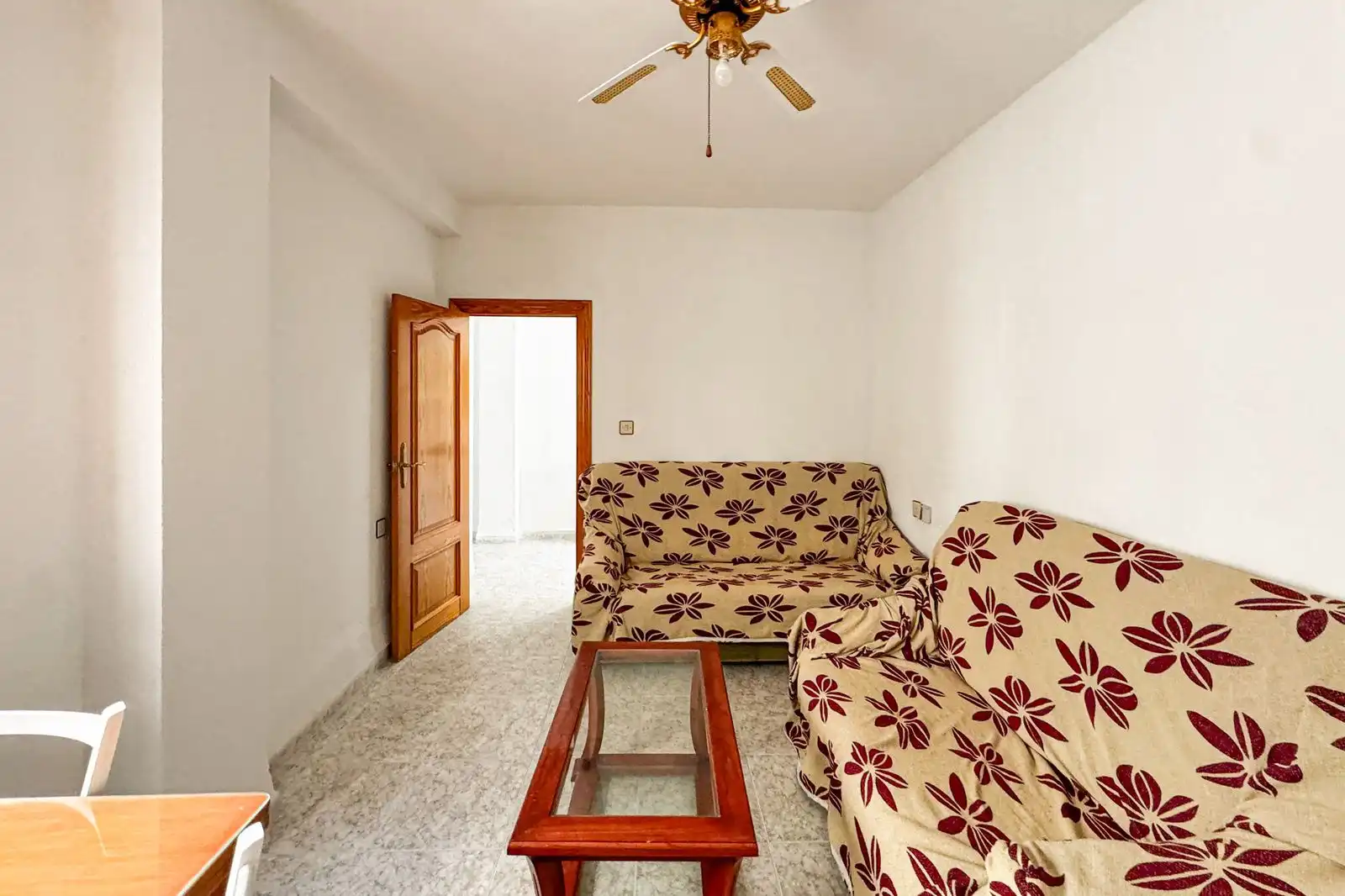Sala de estar de Piso en venta en Almería con Terraza