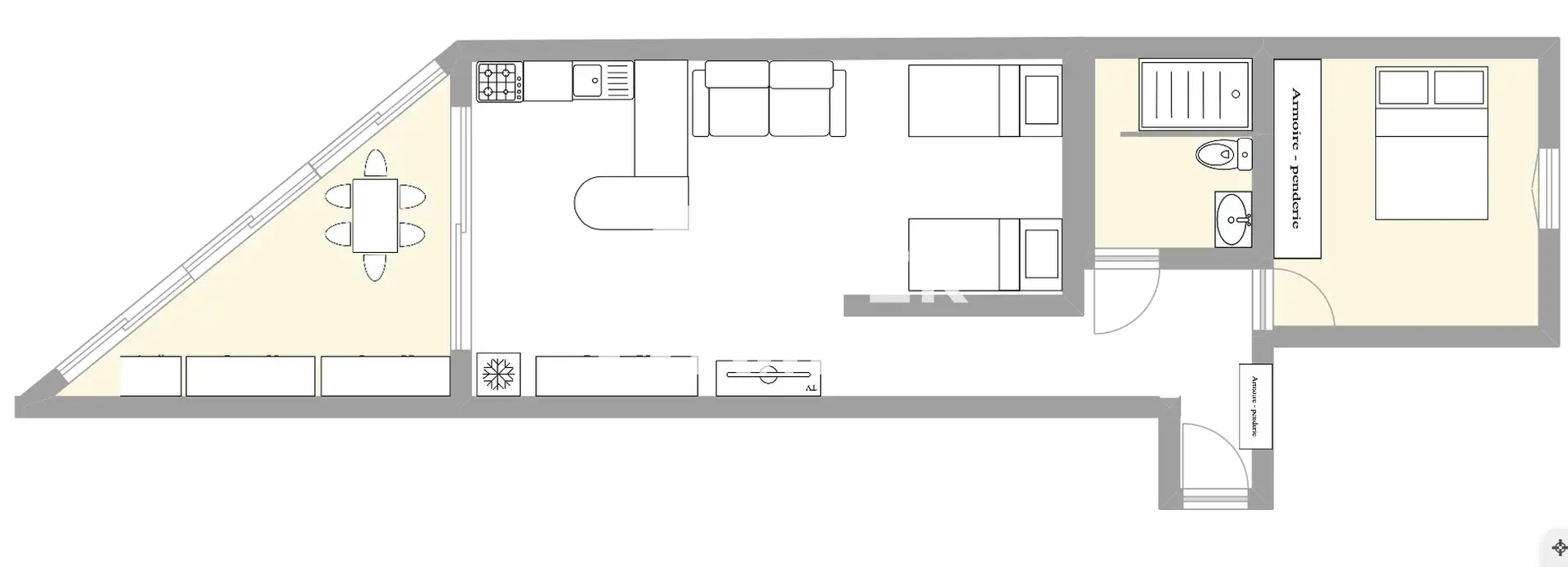Wohnung zum Verkauf in Roses mit Terrasse und Möbliert