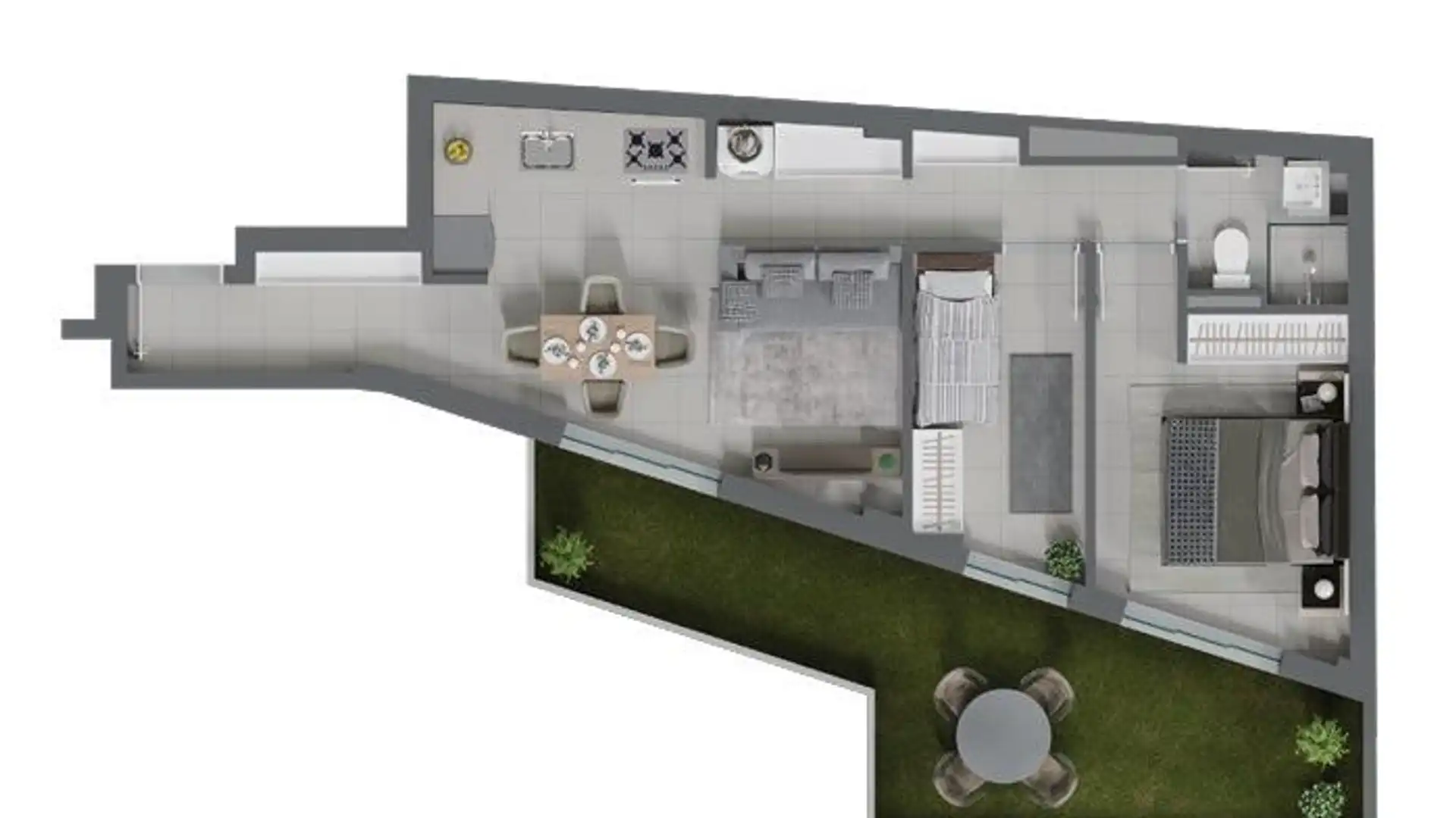 Dormitori de Planta baixa en venda en  Palma de Mallorca amb Jardí privat i Terrassa