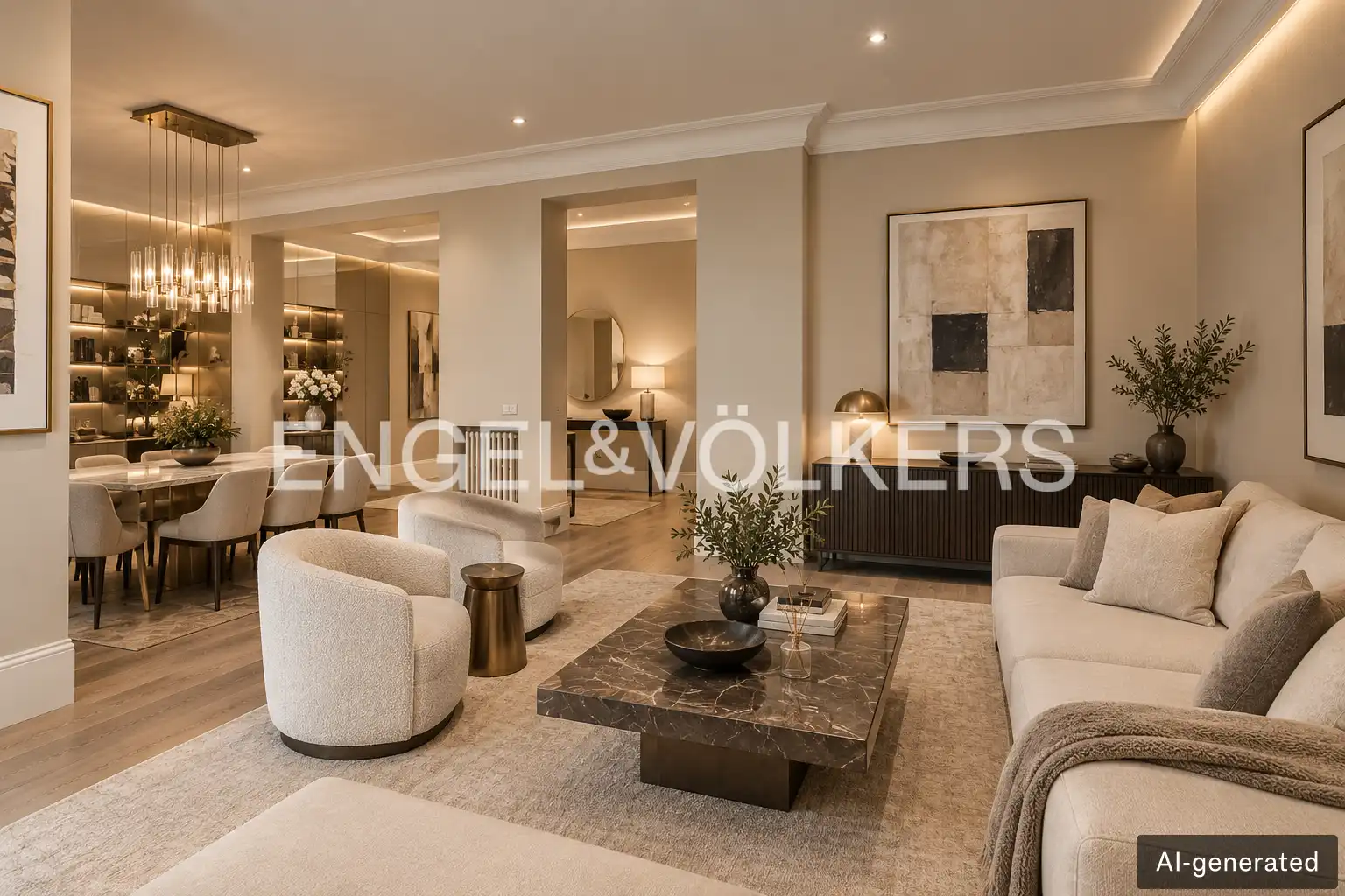 Living room of Flat for sale in Retiro