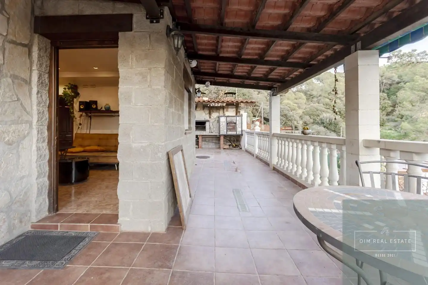 Terraza de Casa o chalet en venta en Molins de Rei con Jardín privado, Terraza y Piscina
