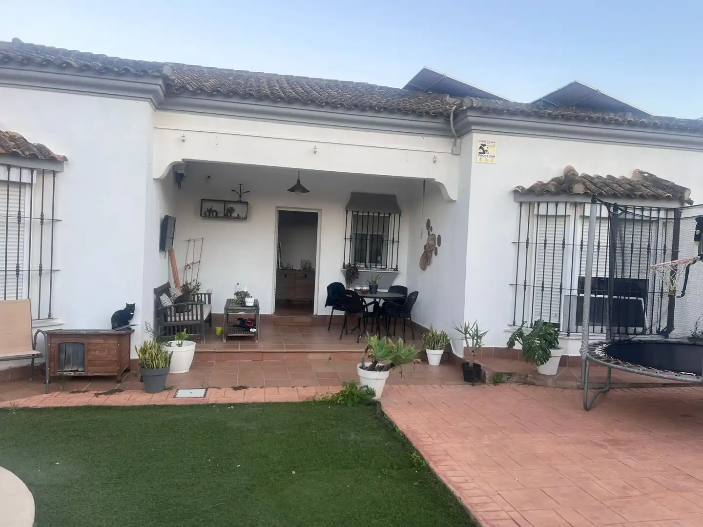 Garden of Houses for sale in Chiclana de la Frontera  with Air Conditioner, Private garden and Swimming Pool