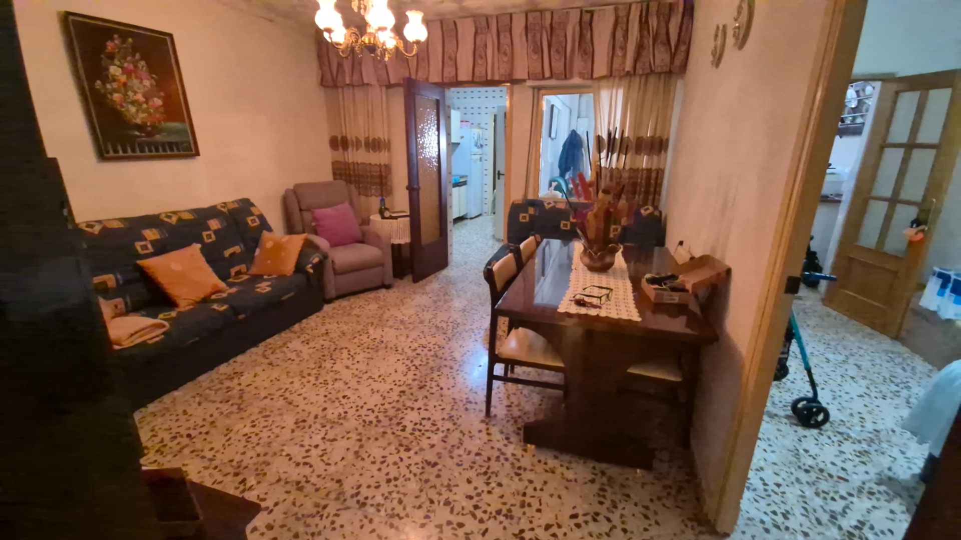 Sala d'estar de Casa adosada en venda en  Murcia Capital amb Jardí privat, Terrassa i Traster