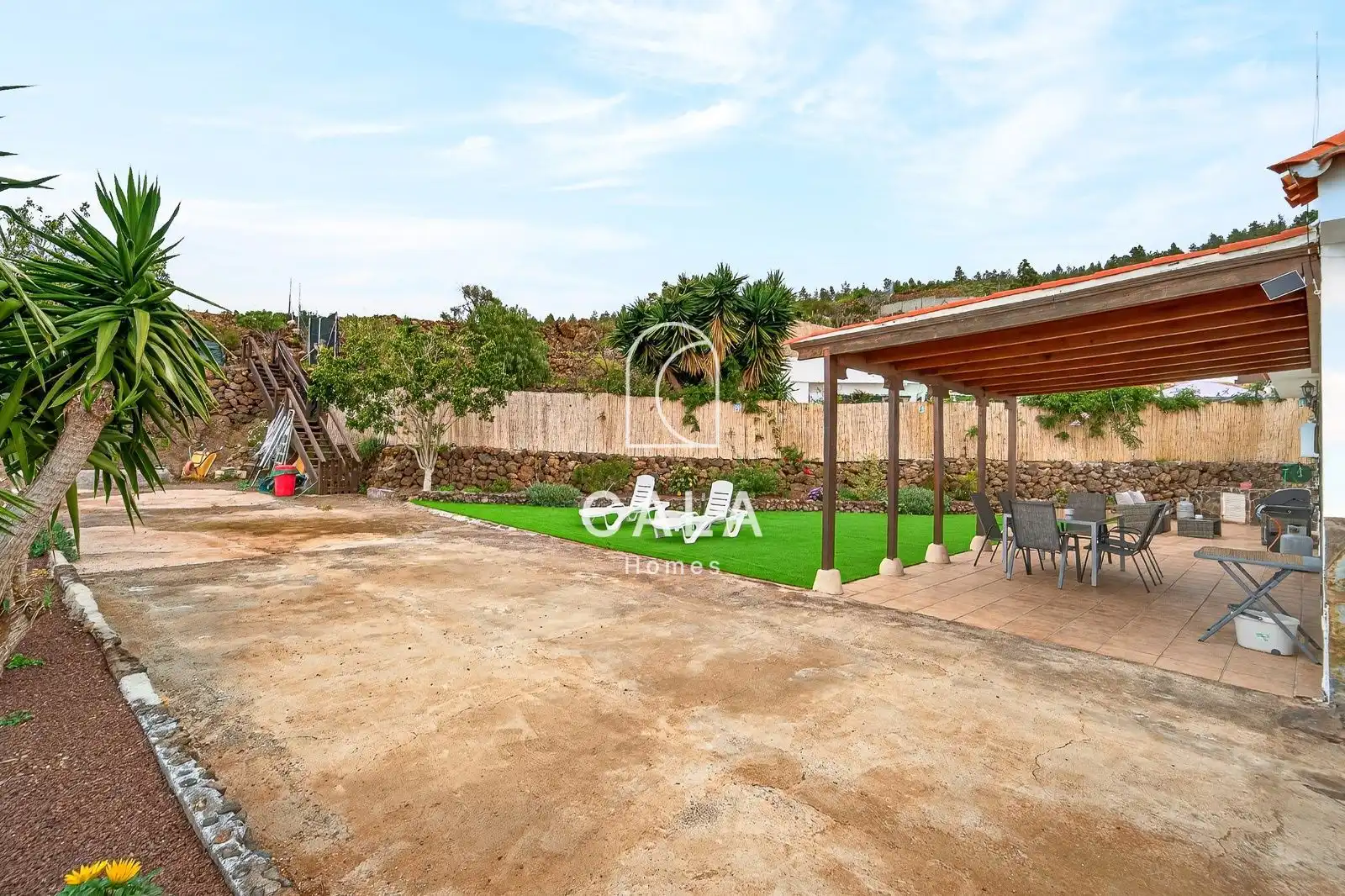 Terrace of Houses for sale in Guía de Isora  with Private garden, Terrace and Storage room