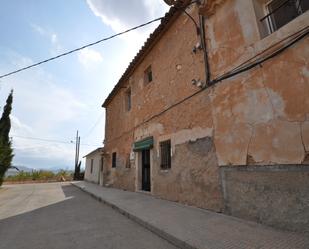 Vista exterior de Casa o xalet en venda en Jumilla