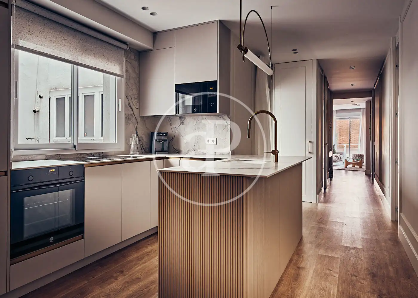 Küche von Wohnung zum Verkauf in Madrid mit Klimaanlage, Heizung und Terrasse