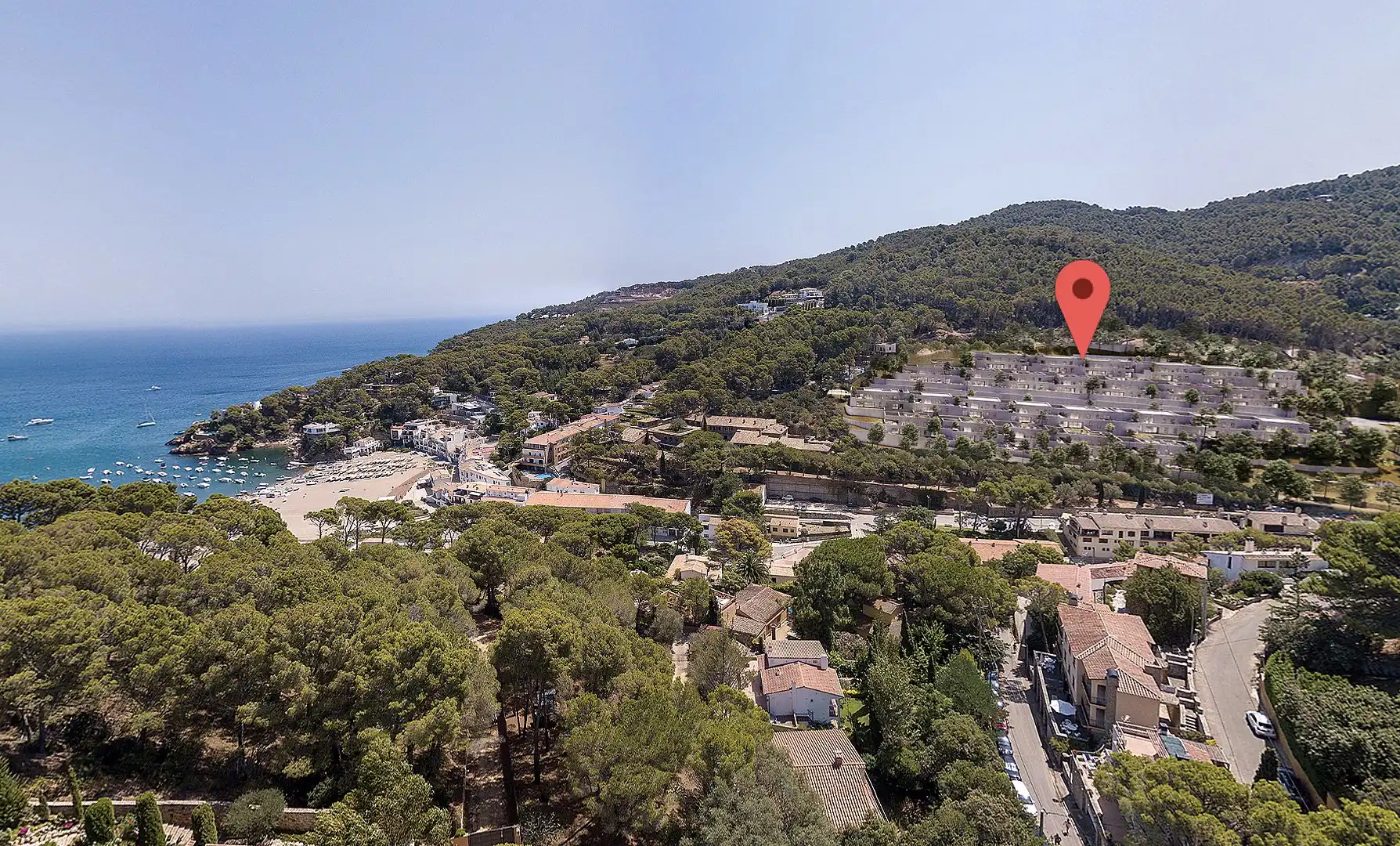 Vista exterior de Apartament en venda en Begur amb Aire condicionat, Jardí privat i Terrassa