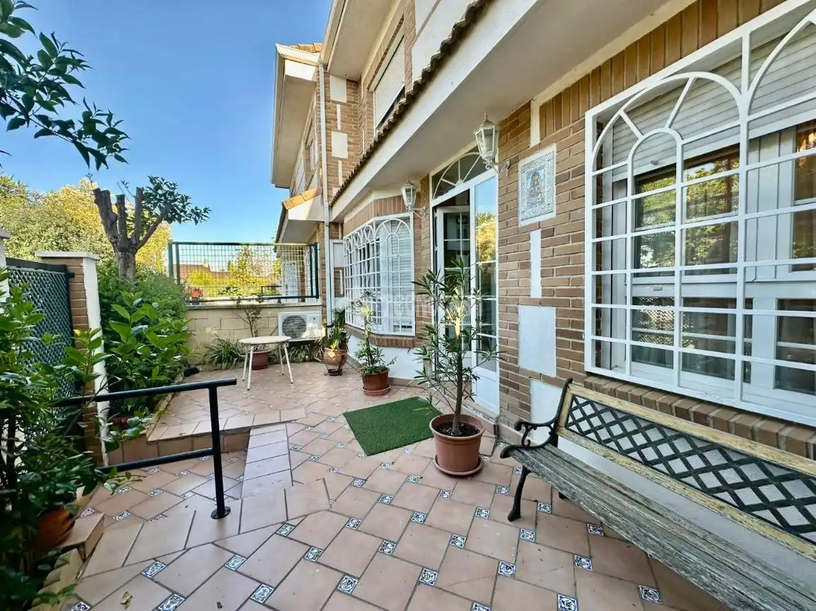 Terraza de Casa adosada en venta en Brunete