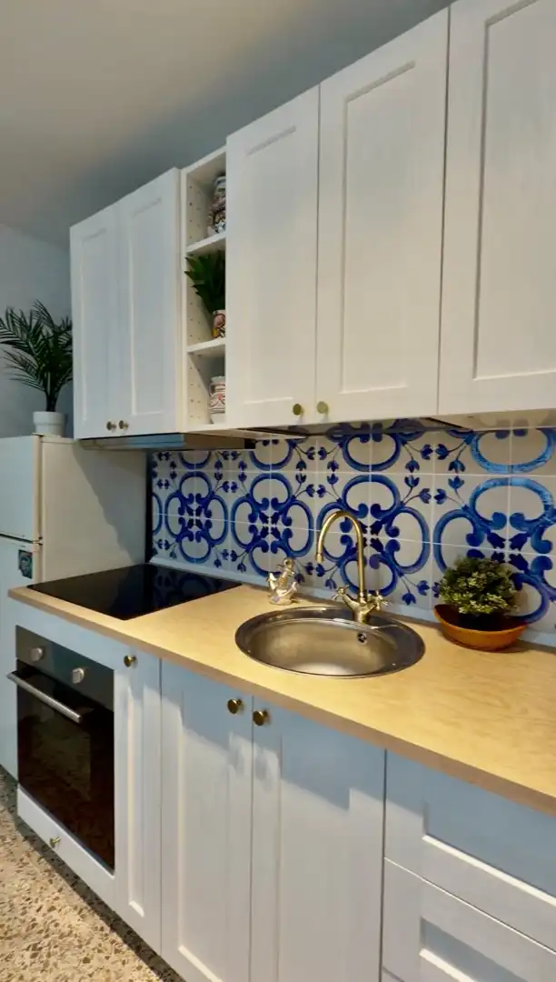 Kitchen of Flat for sale in Cullera  with Furnished and Balcony
