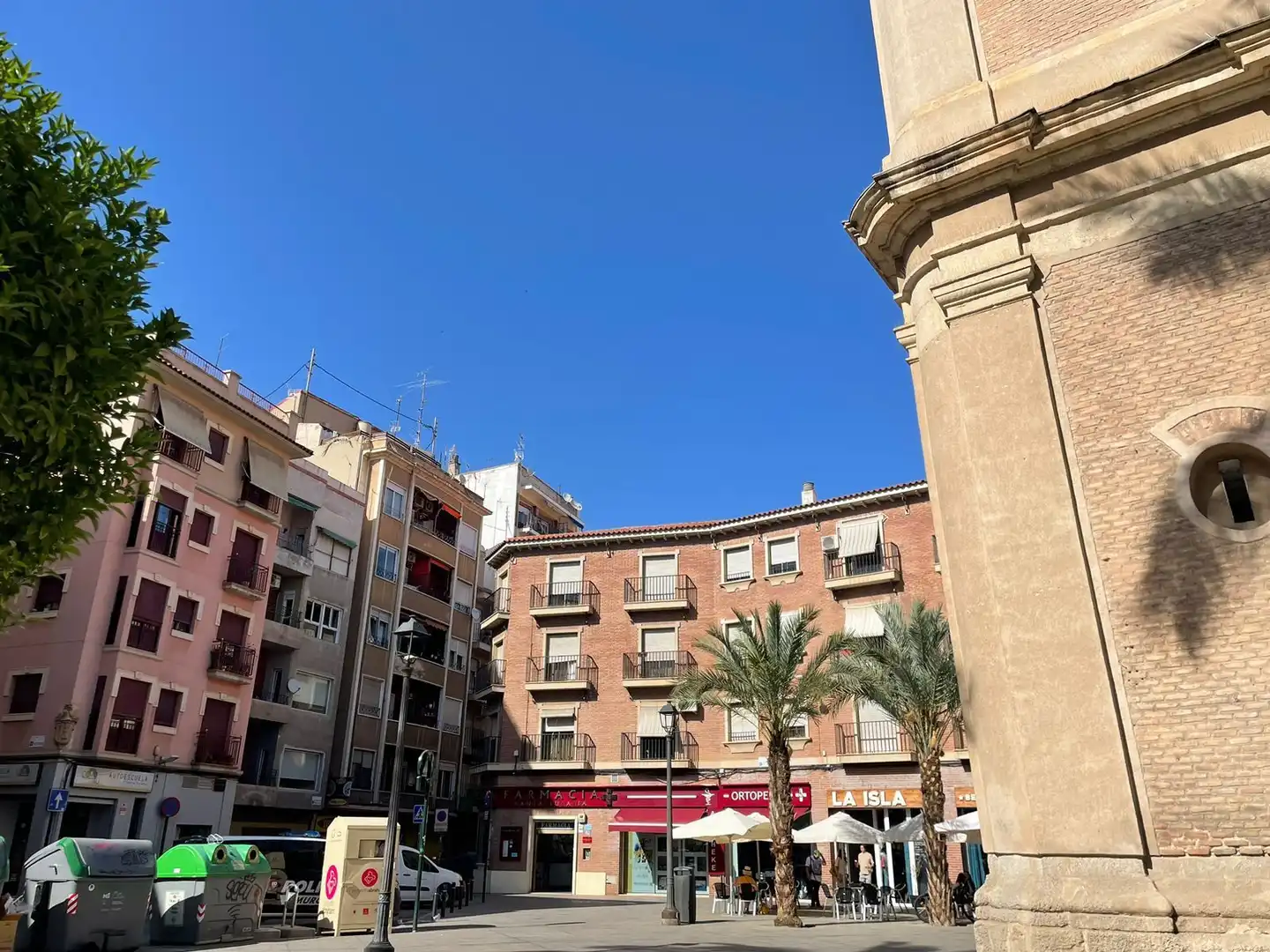 Vista exterior de Local en venta en Murcia