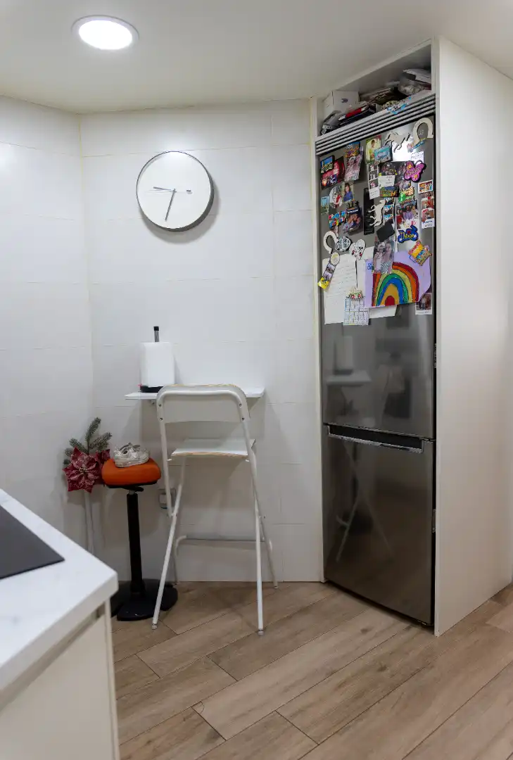 Kitchen of Flat for sale in Getafe  with Air Conditioner, Heating and Balcony