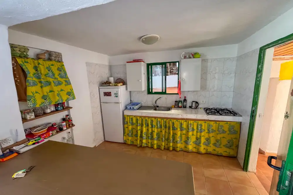 Cocina de Finca rústica en venta en Vallehermoso con Terraza